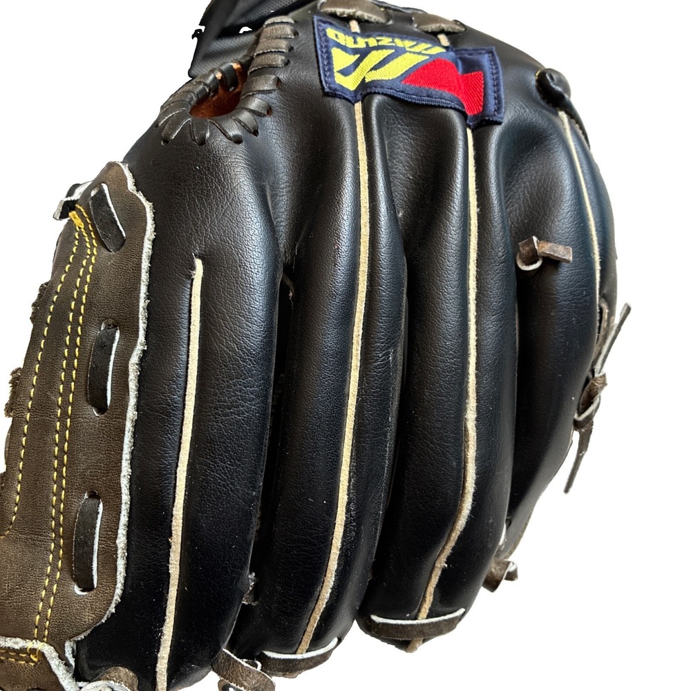 Mizuno Max Flex MZ107 left hand glove/right throw Leather Baseball Glove 11" EUC